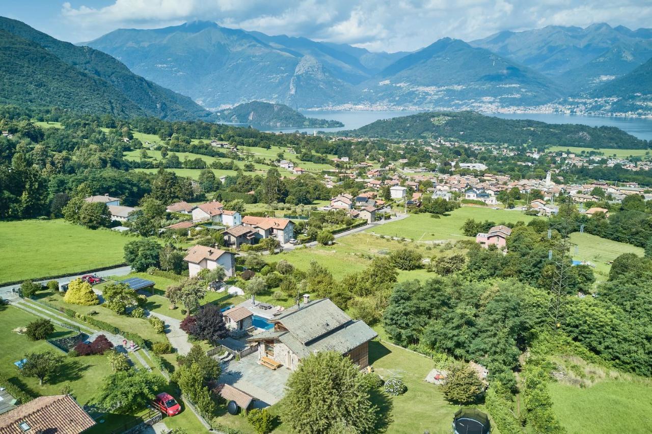 Chalet Con Piscina E Vista Panoramica 콜리코 외부 사진