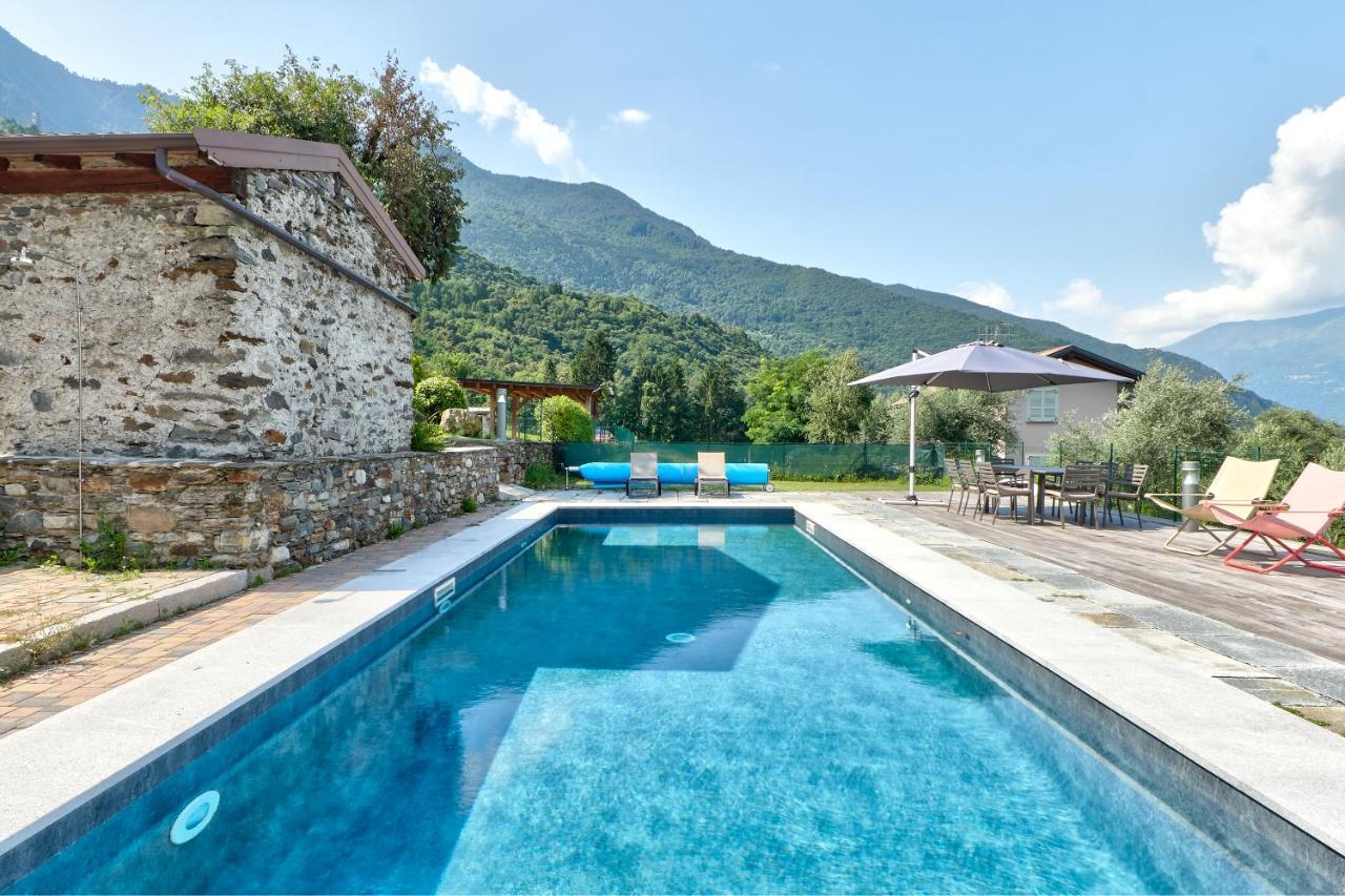 Chalet Con Piscina E Vista Panoramica 콜리코 외부 사진