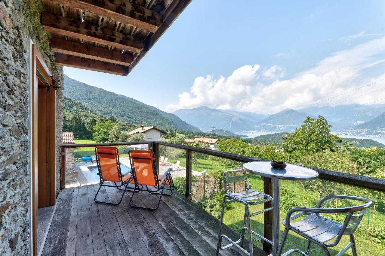 Chalet Con Piscina E Vista Panoramica 콜리코 외부 사진